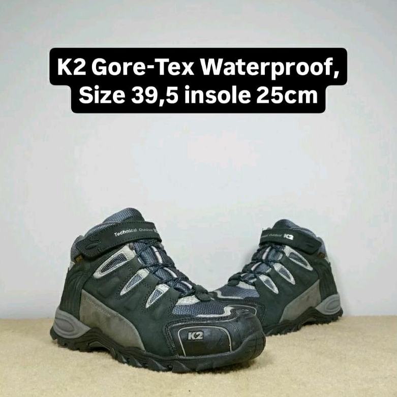 Sepatu Gunung K2 Technical Outdoor Waterproof Sepatu Hiking Camping Trekking