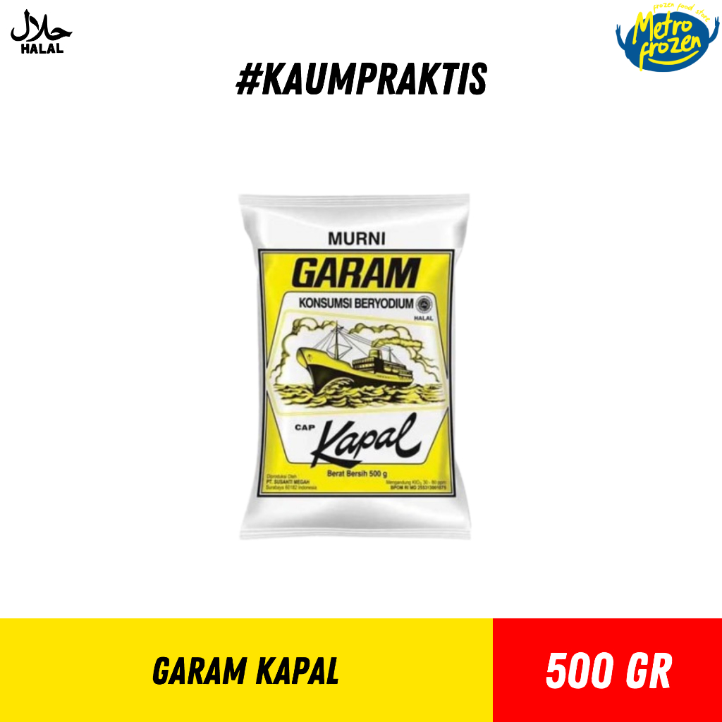 

Garam Kapal 500gr