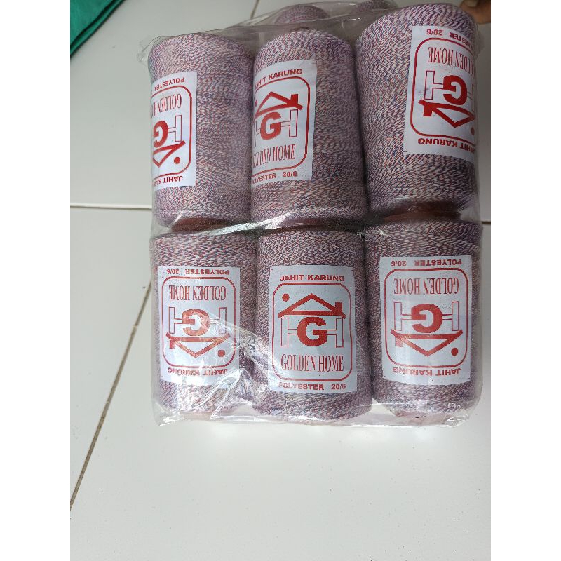 Glaciaamart Benang Jahit Karung Warna