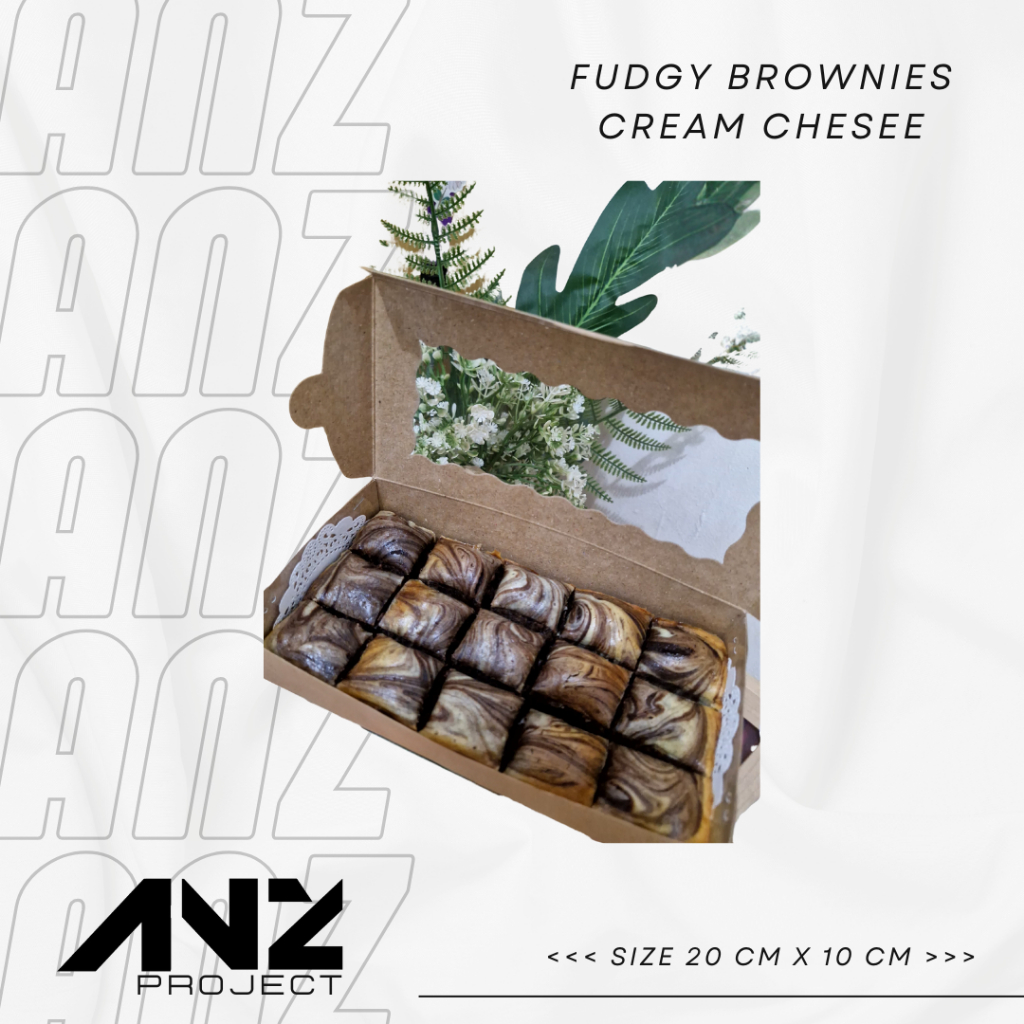

Fudgy Brownies Cream Cheese