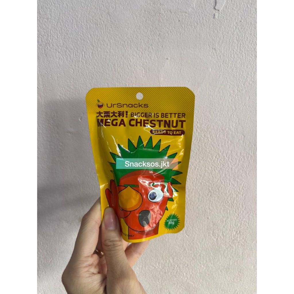 

URSNACK MEGA ROASTED CHESTNUT - KACANG