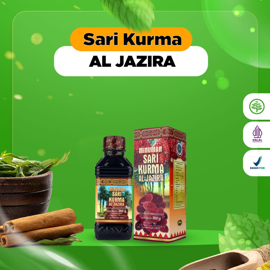 

Madu Sari Kurma Al Jazira - Madu Premium Sari Kurma - 360gr