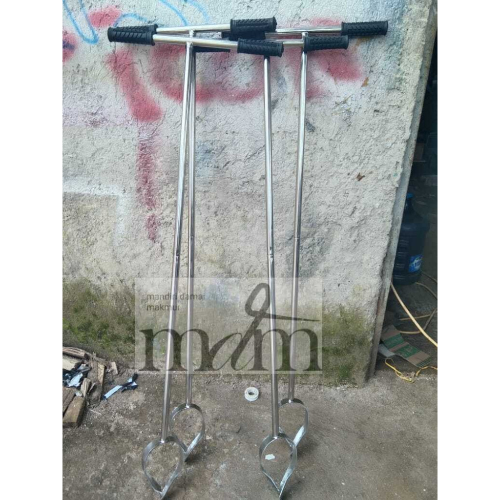 Bor biopori Tanah Auger Belgie Stainless Murah