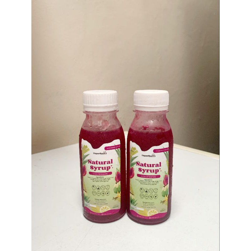 

Dapur Bunsa - 150 ml Natural Syrup Cocopandan