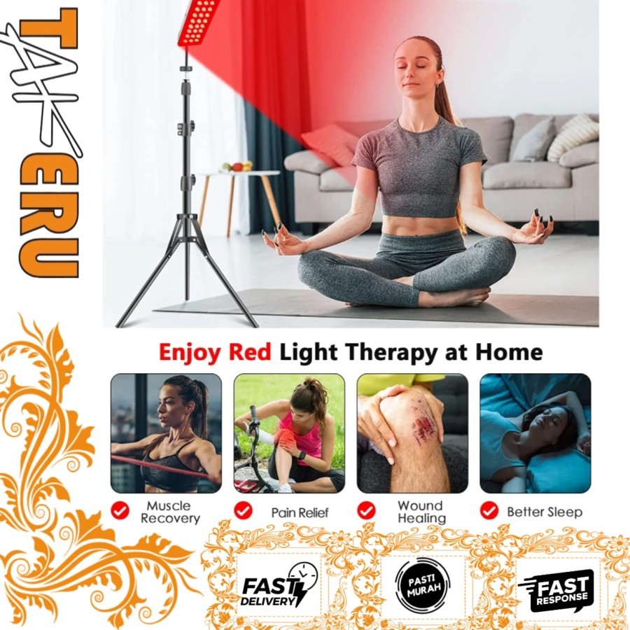 Lampu Terapi Fisioterapi Infrared Elektrik Pemanas Inframerah