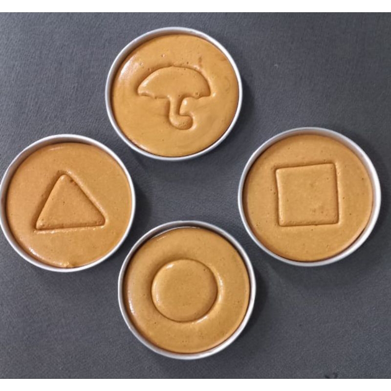 

Permen Dalgona Candy Squid Game l Permen Viral Rapih Grosiran 1pack/10pcs