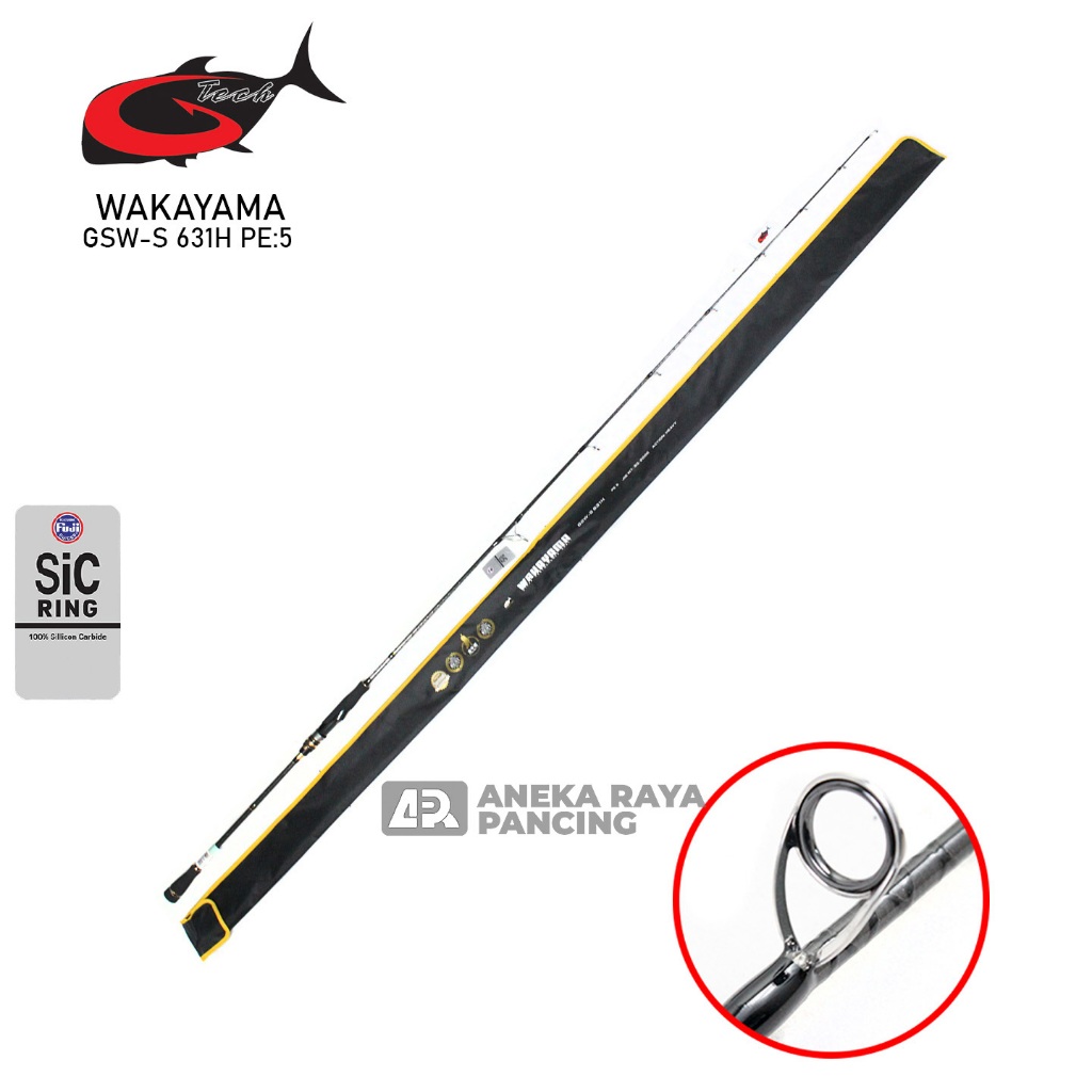 JORAN GTECH WAKAYAMA ALL SERIES / Joran Terbaru 2025 / Joran Spinning Gtech / Joran Casting Gtech / 