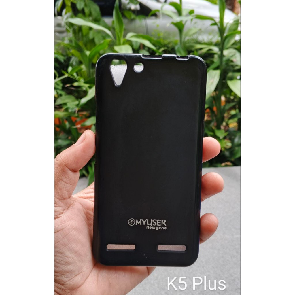 SILIKON LENOVO K5+ A6020 SOFTCASE LENOVO K5 PLUS A6020A46 CASE FULL HITAM