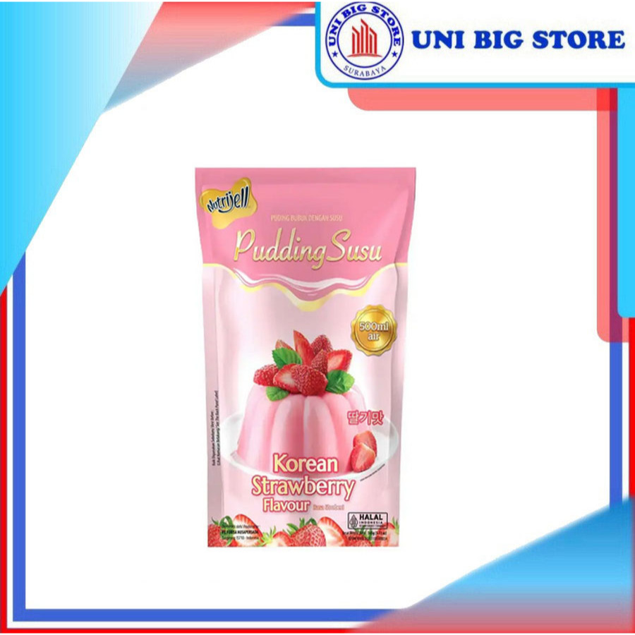 

Nutrijell Pudding Susu Puding Korean Strawberry 145 gr Korea Stroberi