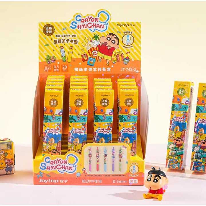 Pen Blind Box Pulpen Sinchan Joytop Blind Box Pen Shinchan Lisence