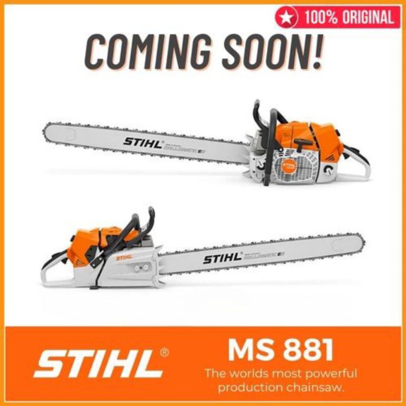 Mesin Chain Saw Stihl MS-881 36 Inch Chainsaw Stihl MS 881 36" Gergaji