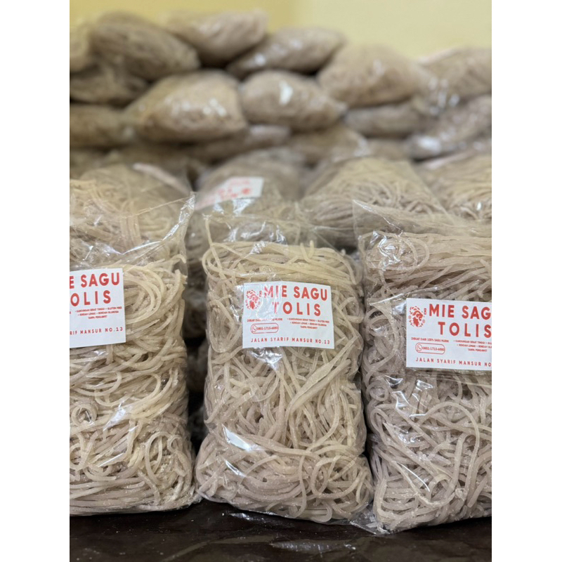 

Mie Sagu khas Sulawesi Tengah 500 Gram ,Cocok untuk Diet dan Diabetes