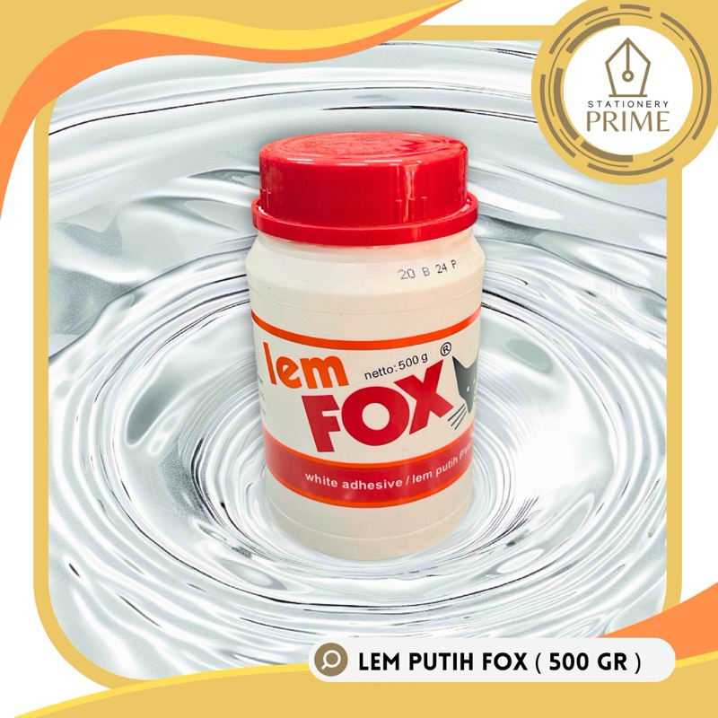 

Lem Putih Fox 500 gr [PIECE]