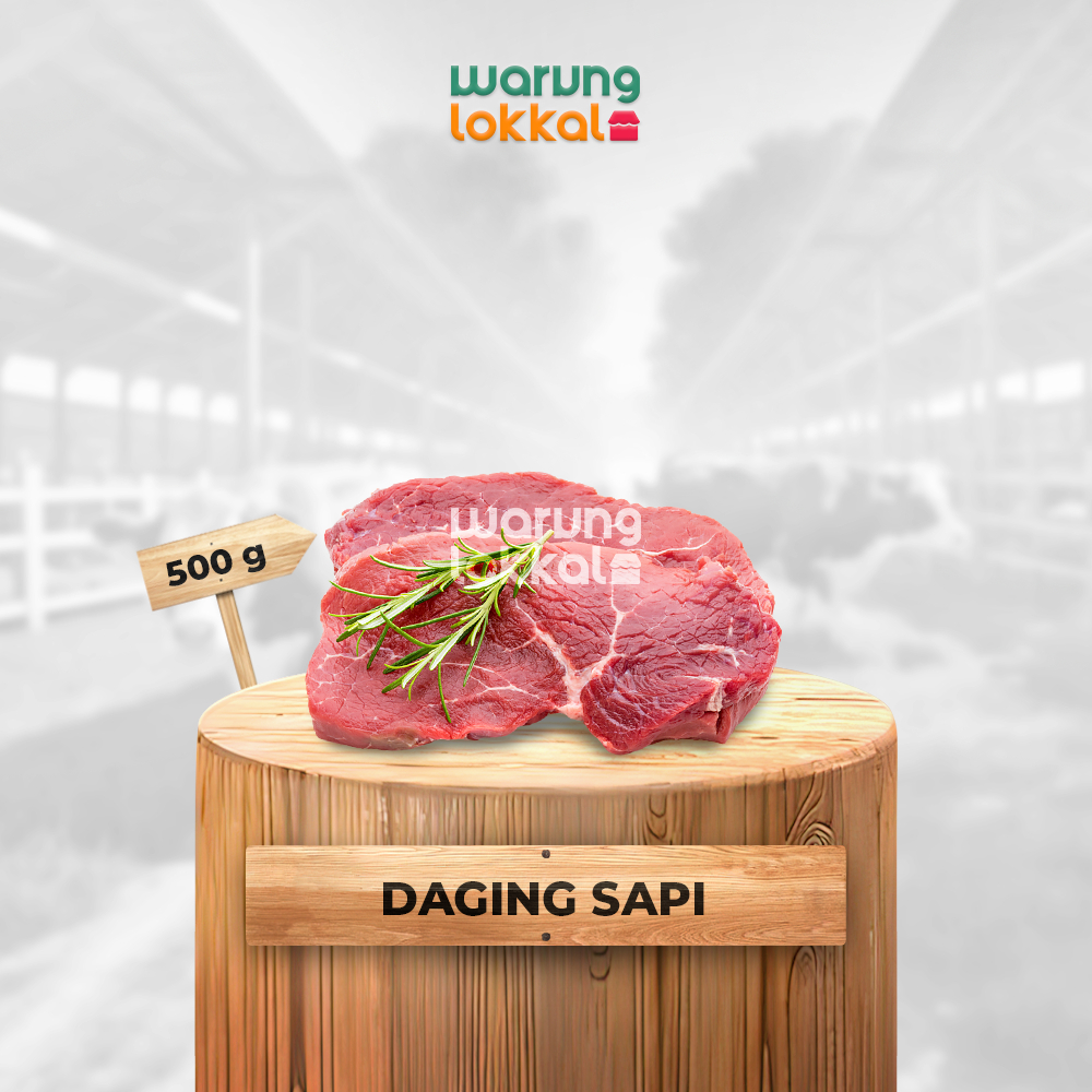 

Daging Sapi 500g - Warung Lokkal