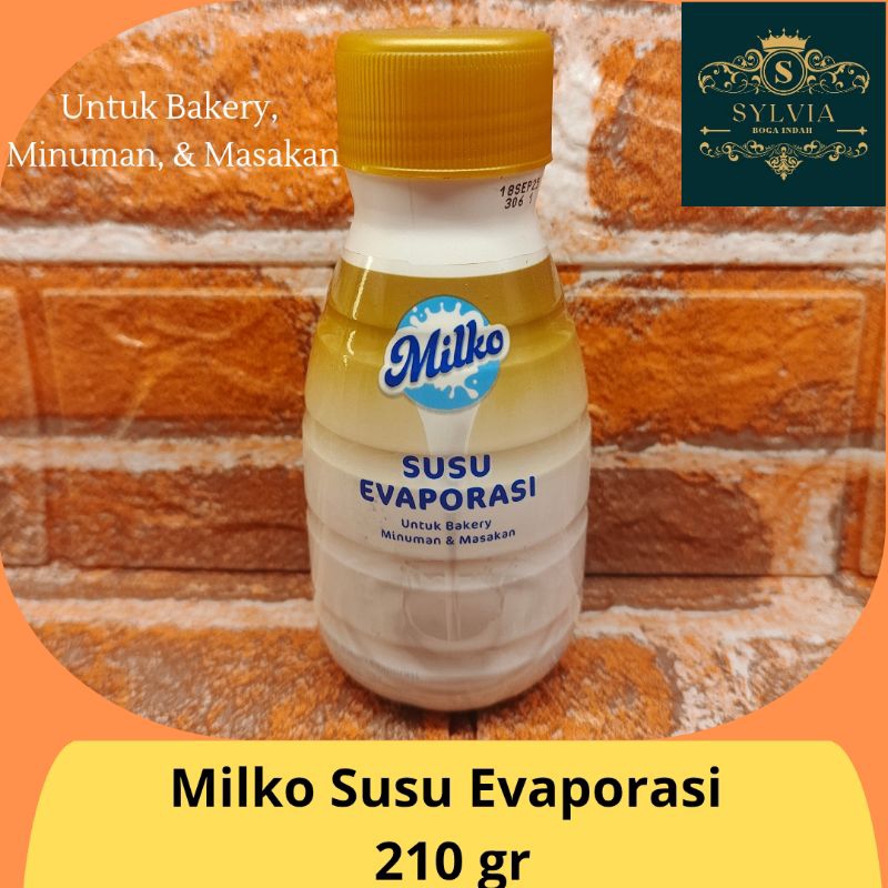 

Susu Cair Susu Evaporasi MILKO Untuk Bakery , Minuman dan Masakan 210 gr