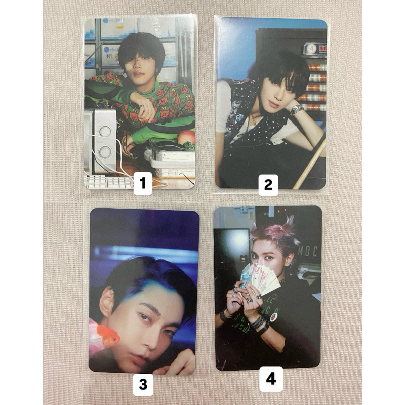 PHOTOCARD / PC OFFICIAL NCT 127 FACT CHECK QR VER HAECHAN JUNGWOO DOYOUNG TAEYONG