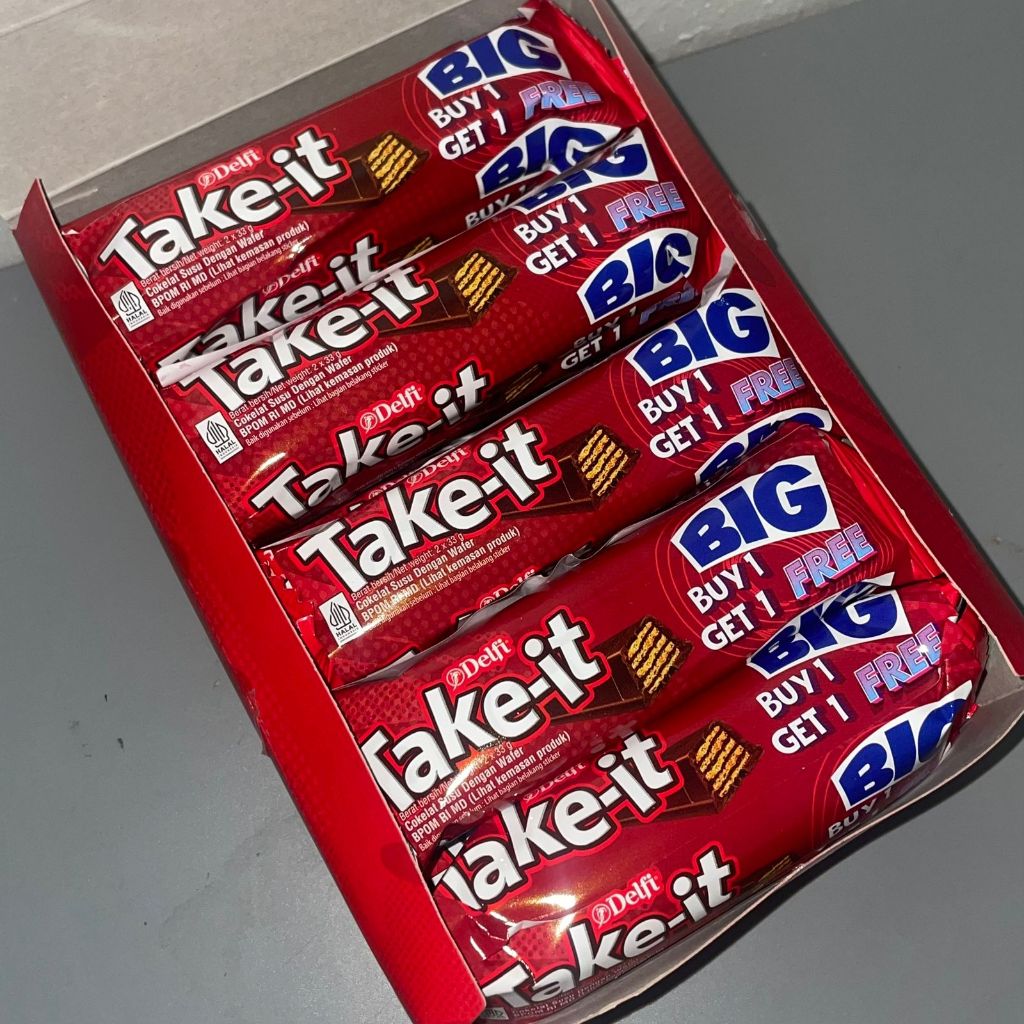 

DELFI TAKE IT BIG 2 X 33 GRAM BUY 1 GET 1 FREE PROMO