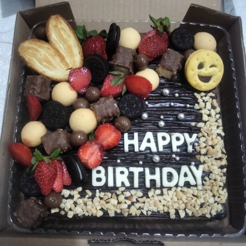 

Brownies ultah gluten free 20 x 20 mocaf dan gula kelapa