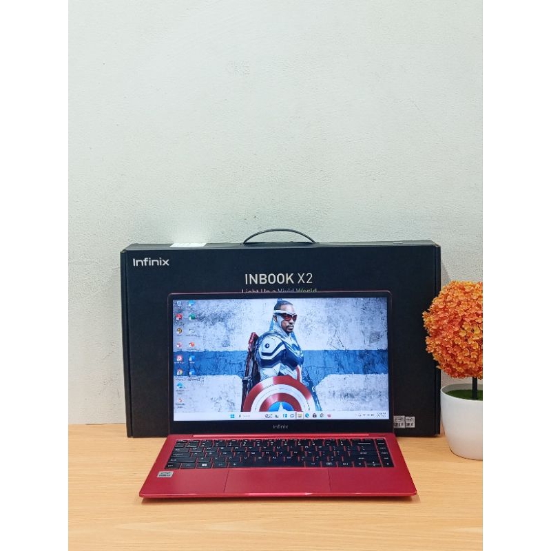 Laptop Infinix InBook X2 Intel Core i5 gen10 Ram 8Gb/Ssd 512Gb Fhd ips Fullset