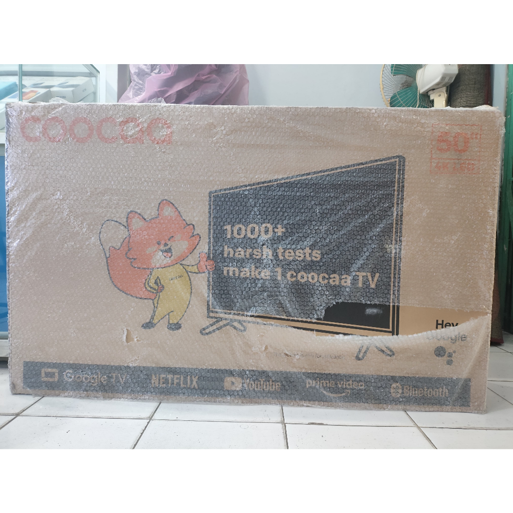 TV COOCAA 50 inch GOOGLE TV-4K UHD-Dolby Audio COOCAA 50Y65