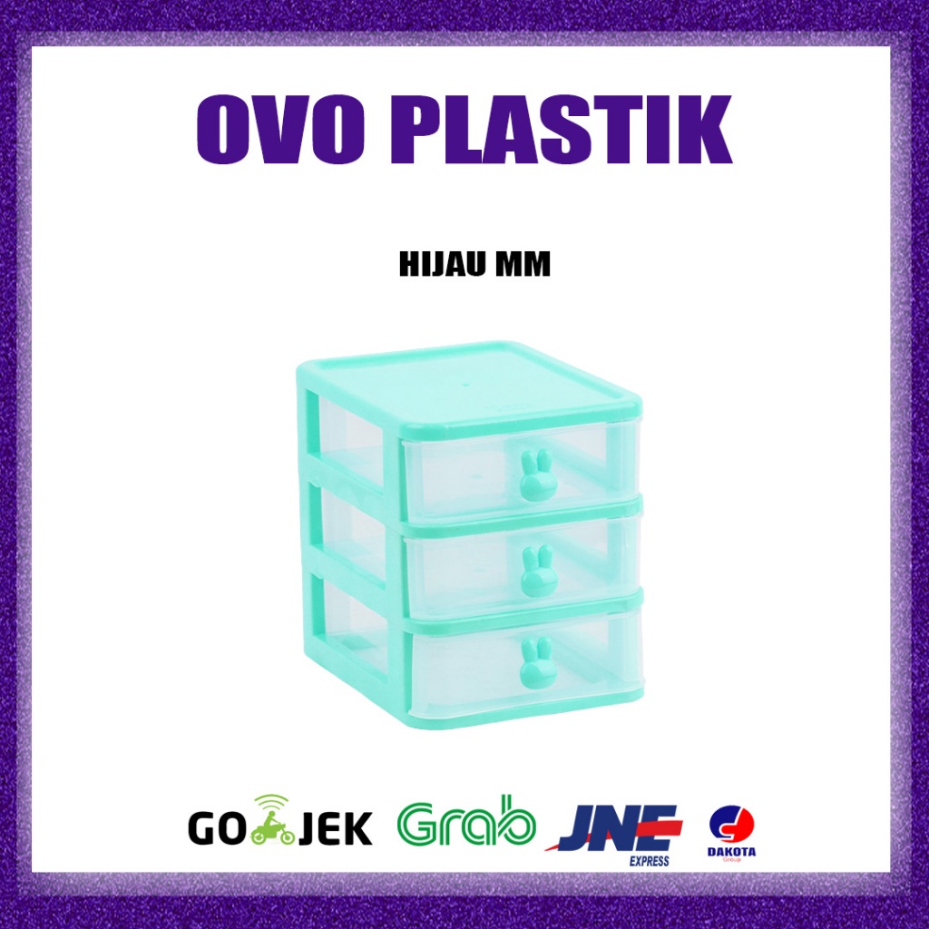 Laci Rabbit Susun 3 / Laci Kecil Susun 3/ Rak Mini