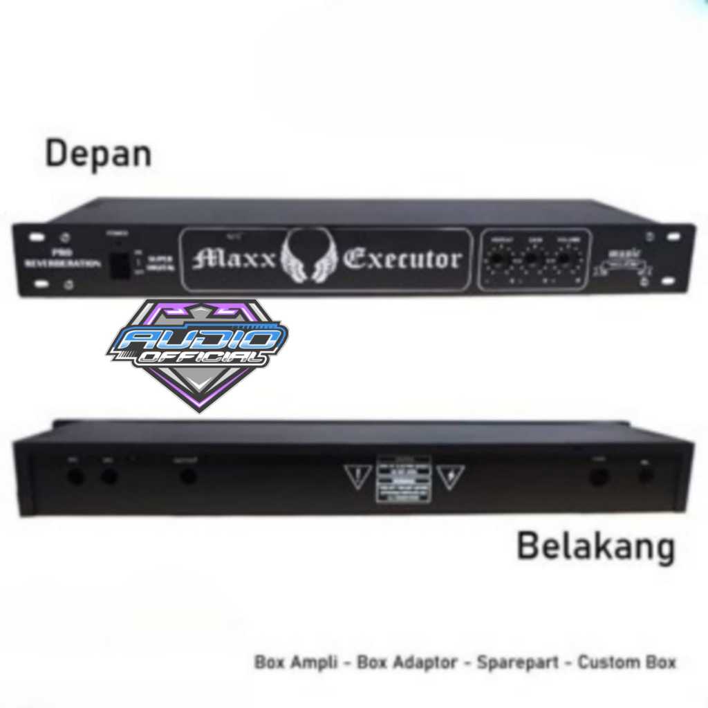 Box Digital ECHO Reverb 3 Potensio Reverbration bahan tebal