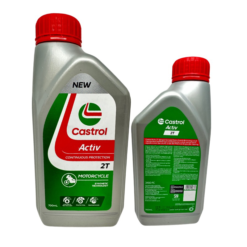 Oli Castrol 2T Low Smoke 700ml Oli Samping Castrol 2t Low Smoke