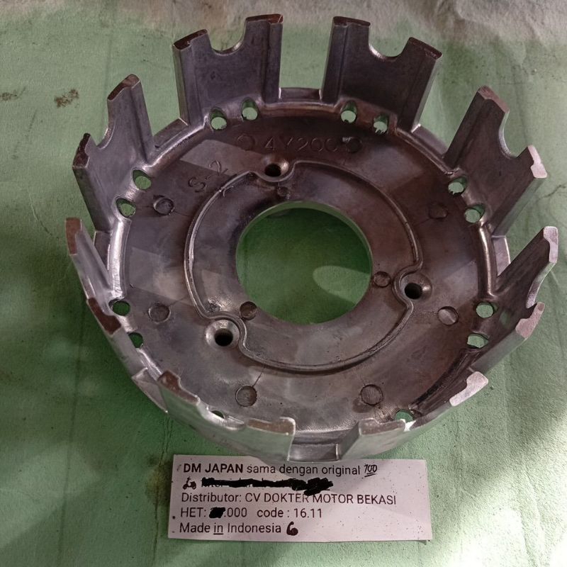 rumah kampas kopling RX king new tempat dudukan plat kanvas yamaha