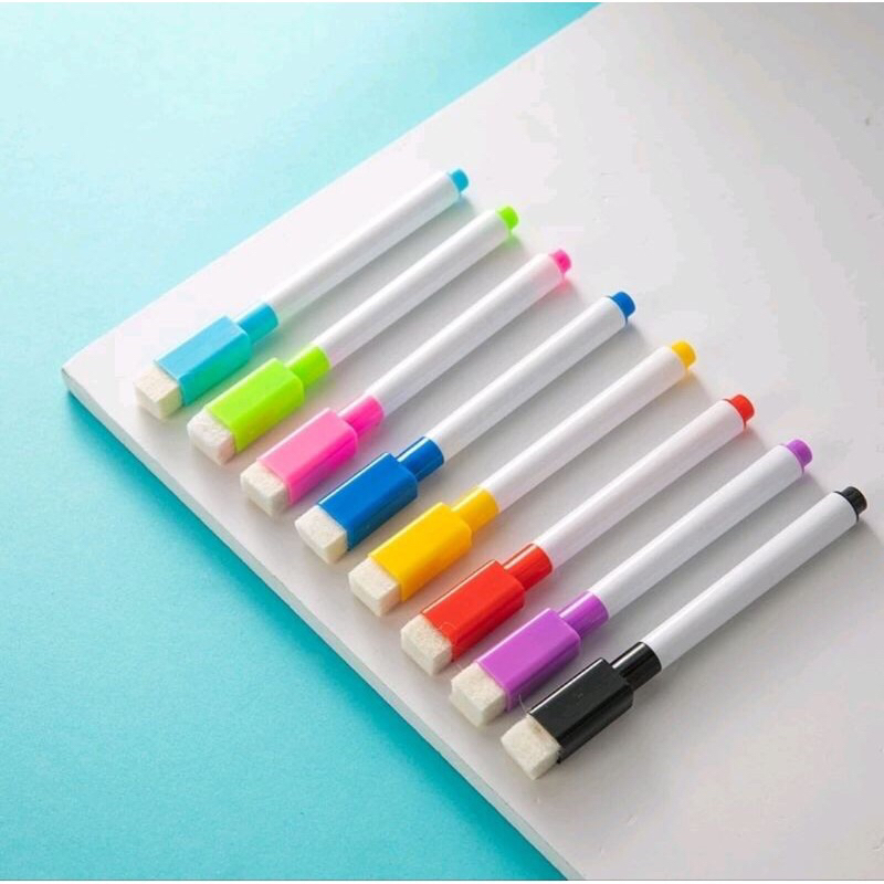 

Spidol SATUAN Wipe And Clean Spidol Mini Papan Tulis White Board Dengan Penghapus Spidol Bisa Dihapus Spidol Praktis Dapat Dihapus Spidol Wipe and Clean