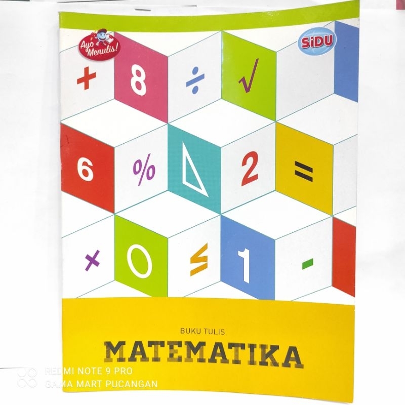 

Sidu buku tulis matematika buku kotak kecil