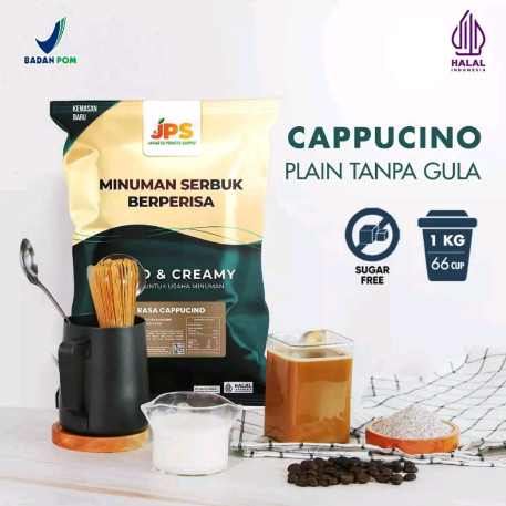 

Powder Drink JPS Bubuk Minuman Rasa CAPPUCINO PLAIN 1Kg