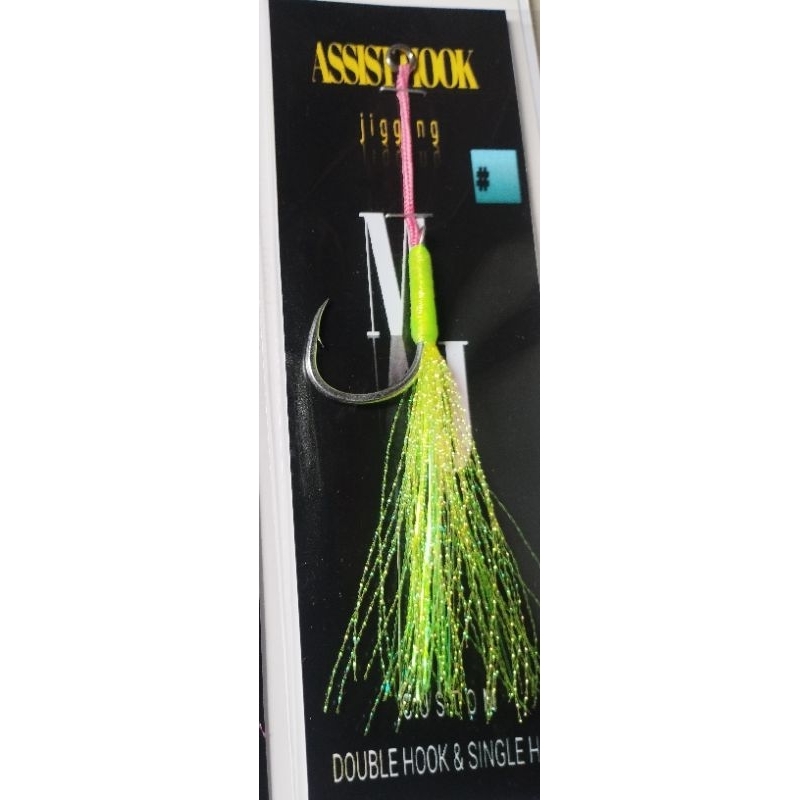 ASSIST SINGLE HOOK untuk jig 100-250g