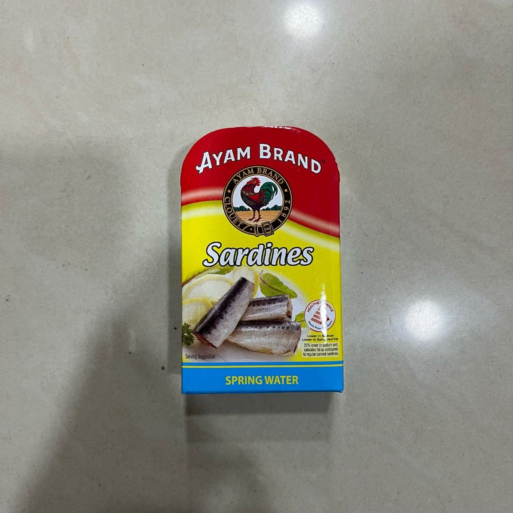 

Ayam Brand Sardines in Spring Water 120g