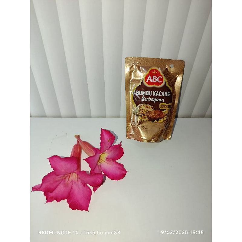 

ABC Bumbu Kacang serbaguna 60gr/ siap makan/ bumbu instan