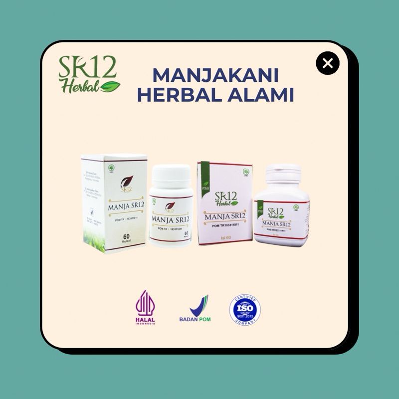 MANJAKANI SR12 / MANJAKANI ORI BPOM / PROMIL / MERAPATKAN & MEMBERSIHKAN AREA KEWANITAAN