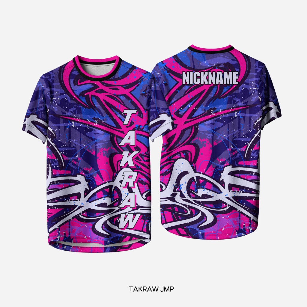 Jersey Olahraga Drifit Premium Full Print 3R Takraw ( TAKRAW JMP )