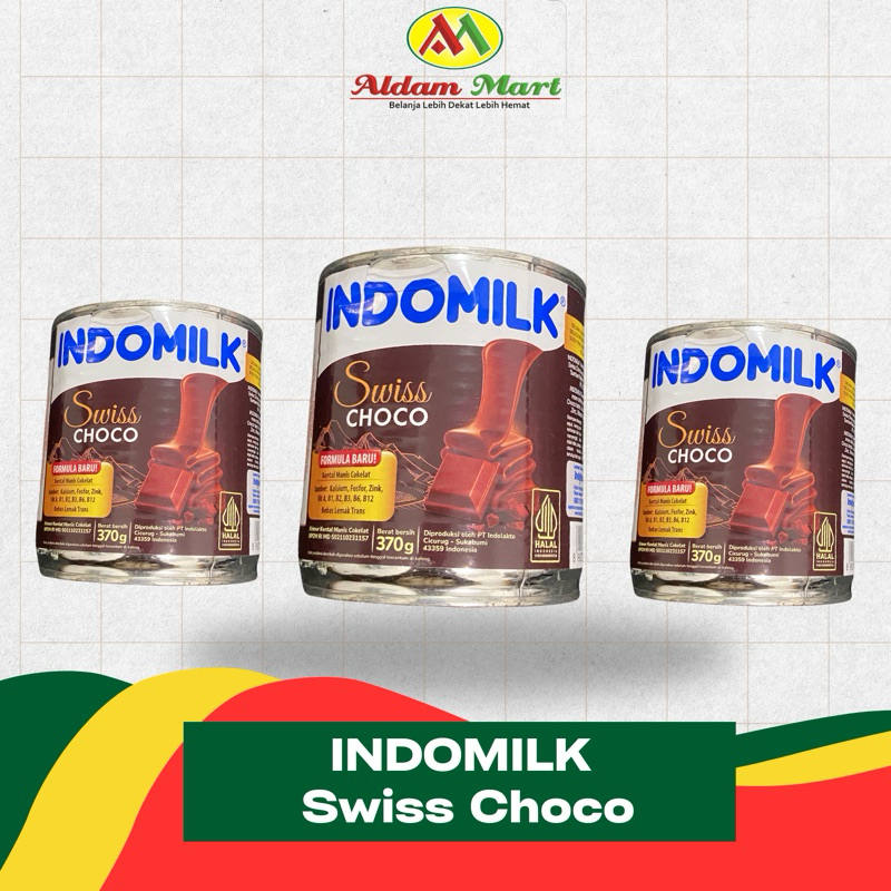 

A.M/ INDOMILK Swiss Cokelat 370g