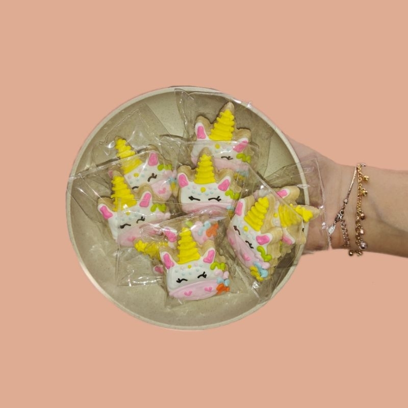 

Unicorn cookies, kukis, kue kering, kue lebaran
