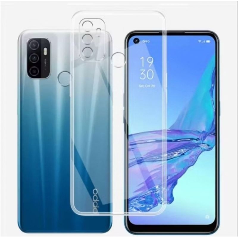 CASE OPPO RENO 6 4G/RENO 6 5G CASE BENING ANTI CRACK SILICONE TRANSPARAN
