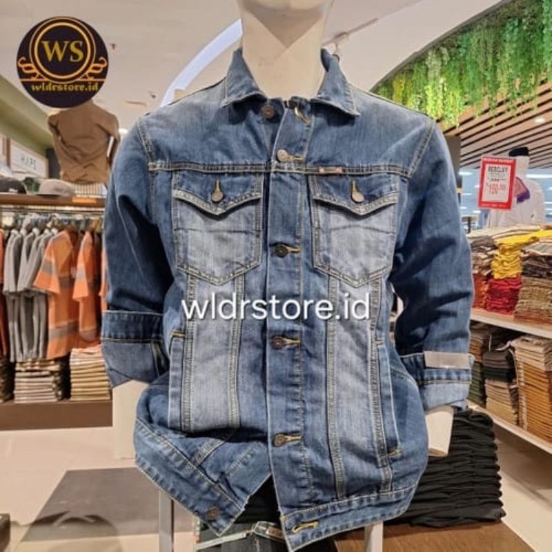 jaket jeans pria brand LOIS MJF160
