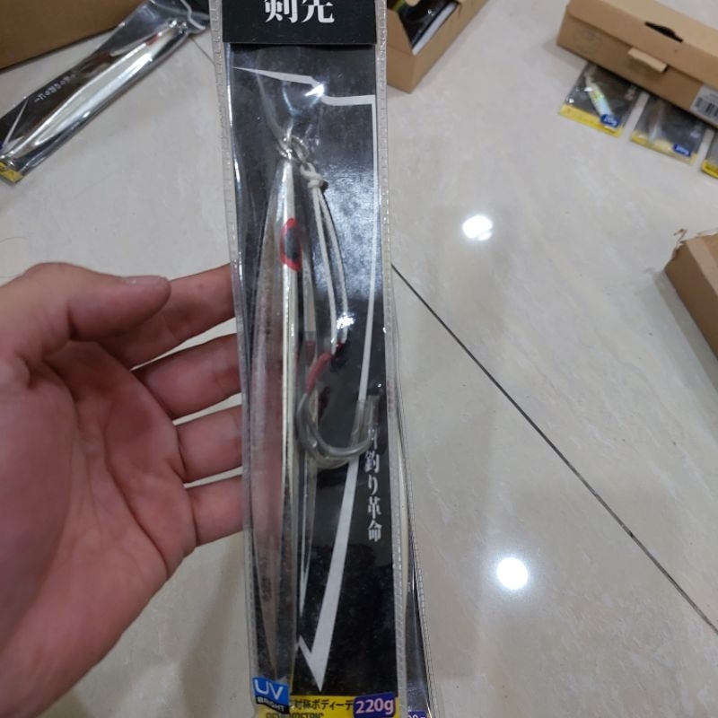 umpan deep jig /deep jigging storm kensaki 220gr