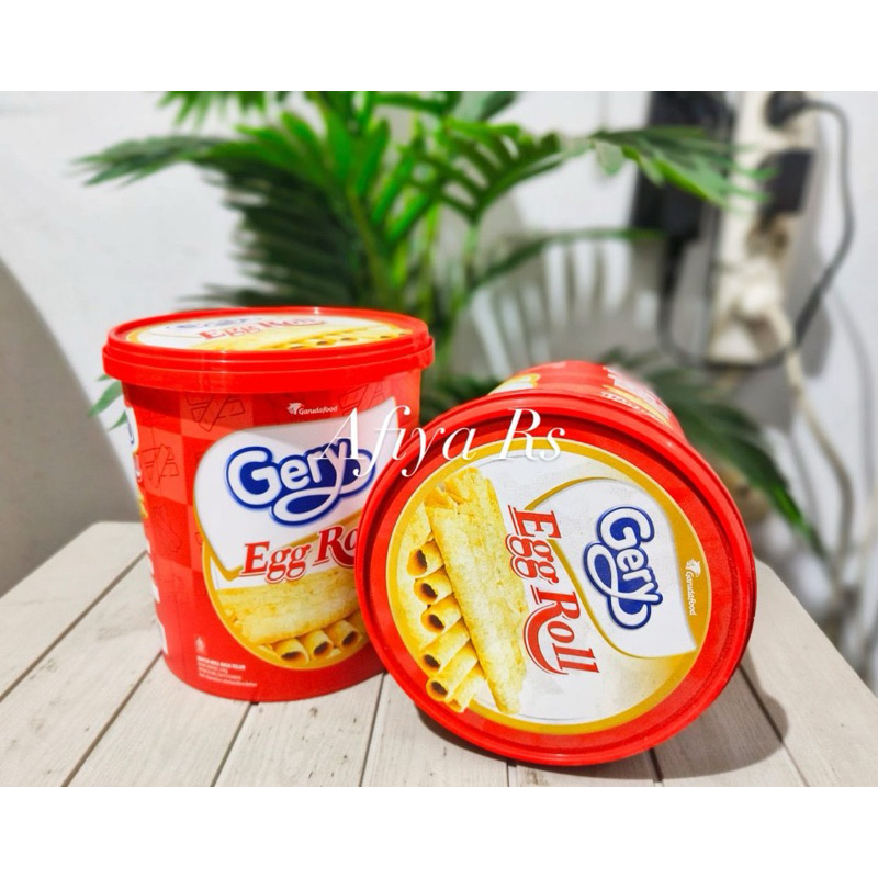 

Gery Egg Roll - Wafer Roll / Biskuit Toples 210 Gram