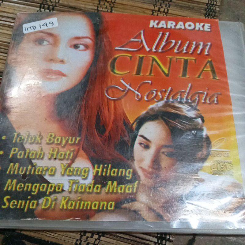 VCD ALBUM CINTA NOSTALGIA BX160