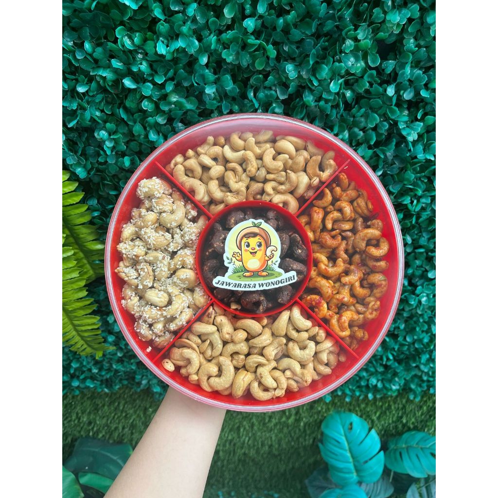 

Hampers Kacang Mete Mix Varian Rasa Mete Super Asli Wonogiri