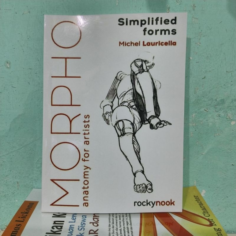 Buku Morpho Anatomy for artist Simplified forms