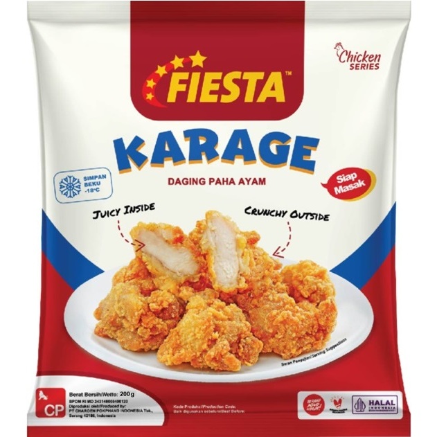 

Fiesta Karage 200 gr (Kemasan Baru)
