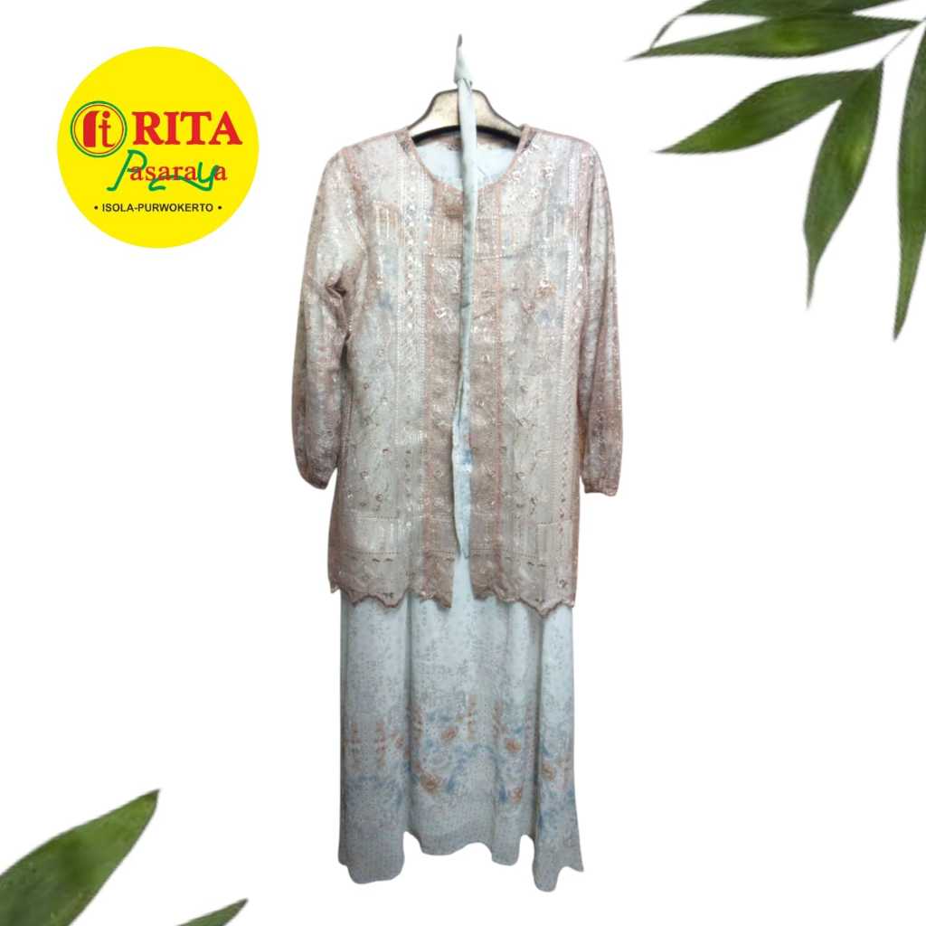 Gamis + Outer Brukat