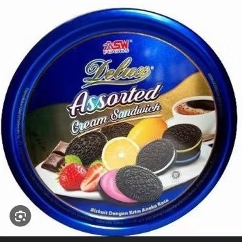 

DELUX CREAM SANDWICH KALENG 250GR