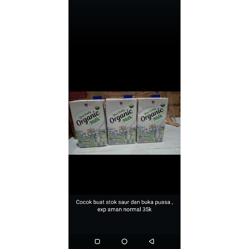 

Promo Susu Organic Ultra 750ml