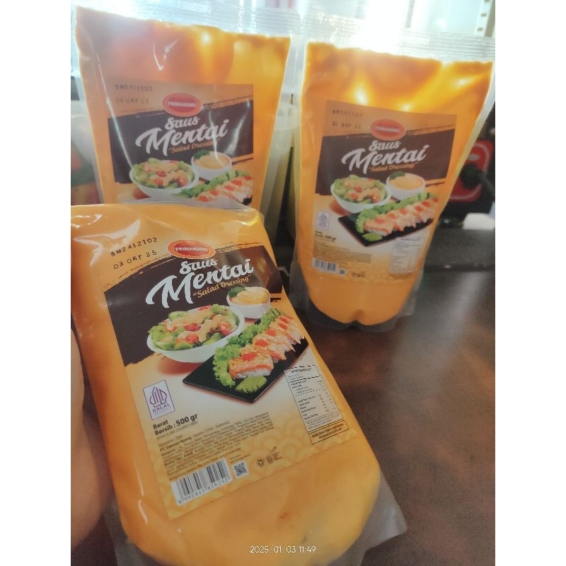 

Saus Mentai @500gram Prima Agung